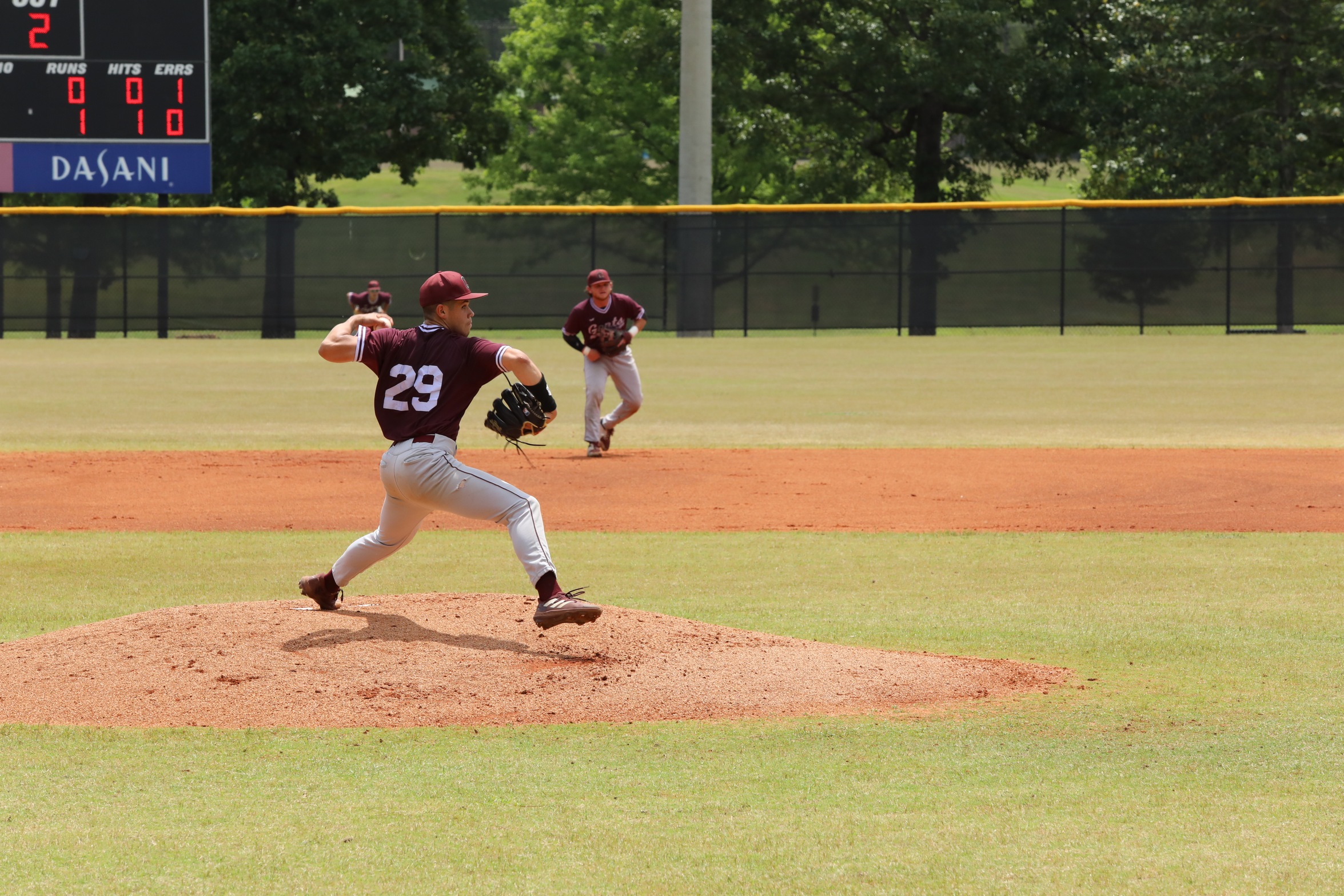 Freshman LHP Tyler Herrera made his first-career NCAA Tournament appearance on Friday.