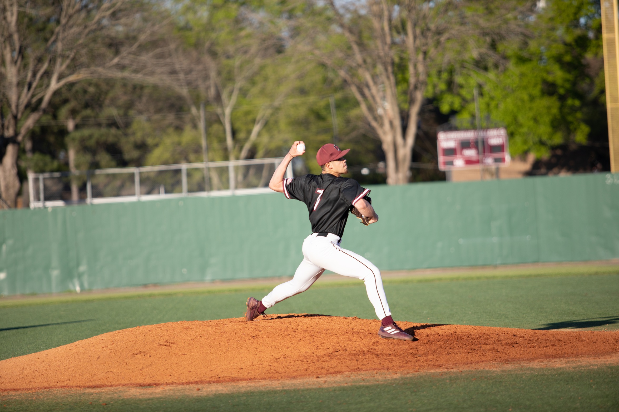 Junior LHP Tyler Herrera and Centenary face Austin College at home this weekend.