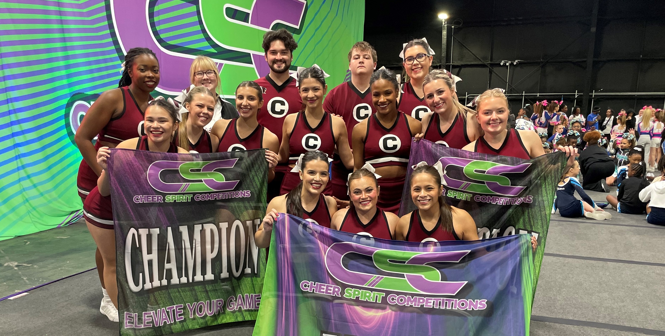 Cheer wrapped up an impressive weekend on Sunday afternoon in Baton Rouge.