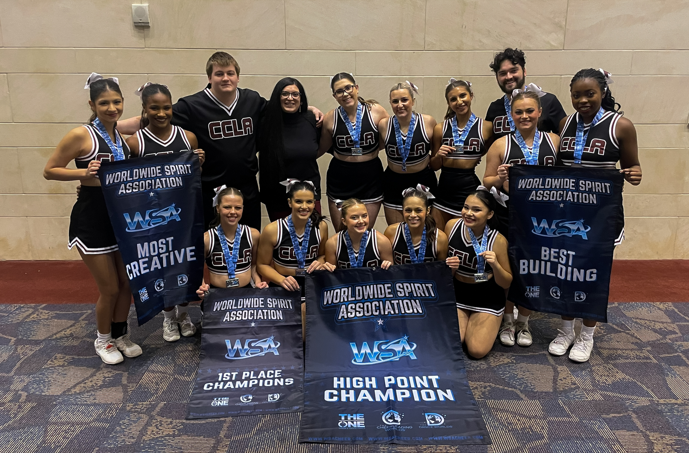 Cheer Shines At Worldwide Spirit Association Competition