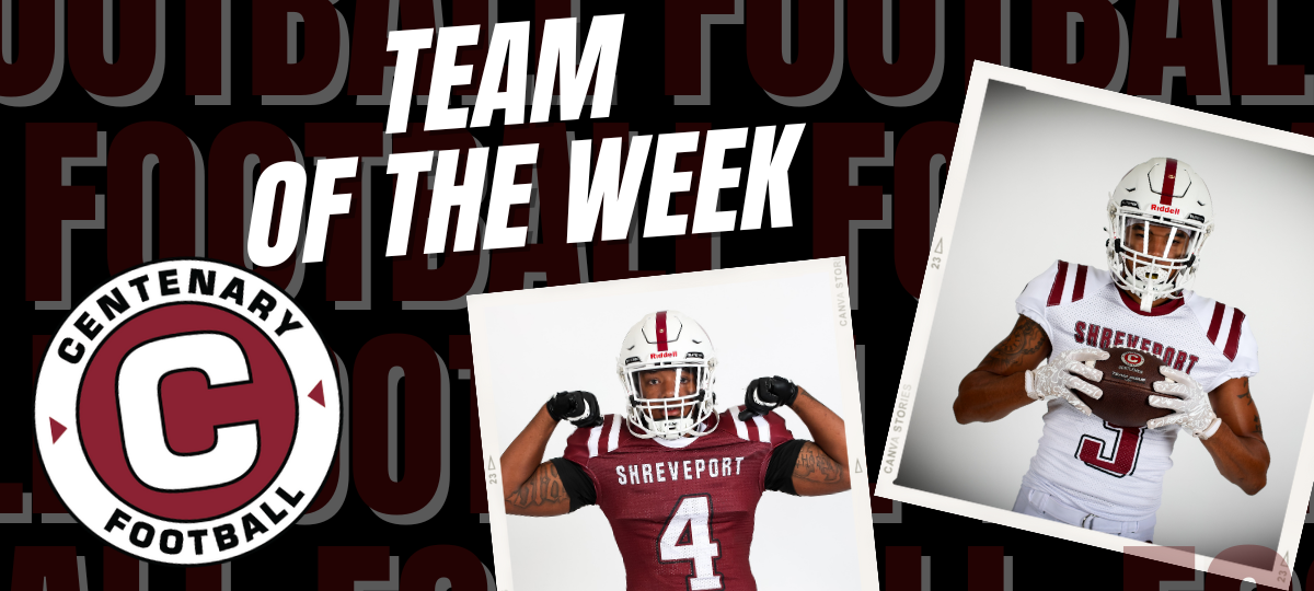 The first "Team of the Week" honor of the Fall goes to Football!