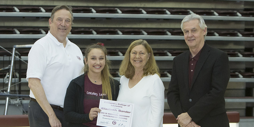 Liz Sander Honored with the SCAC Character and Community Award