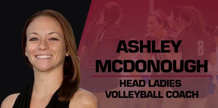 McDonough Named Head Coach of Ladies Volleyball