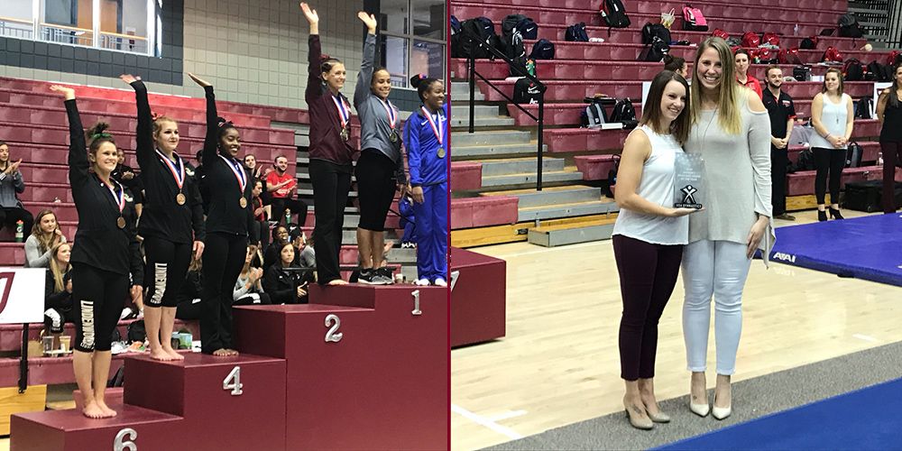 Jordan Finishes Fourth on Floor in Event Finals, Leachman Named USAG Assistant Coach of Year