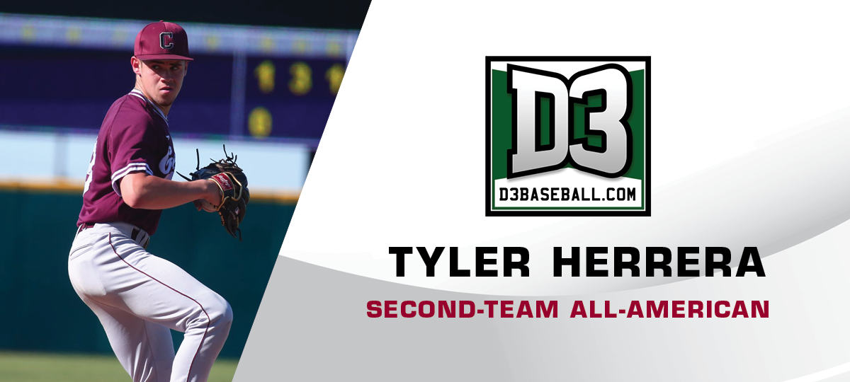 Tyler Herrera becomes Centenary's first All-American since 2017.