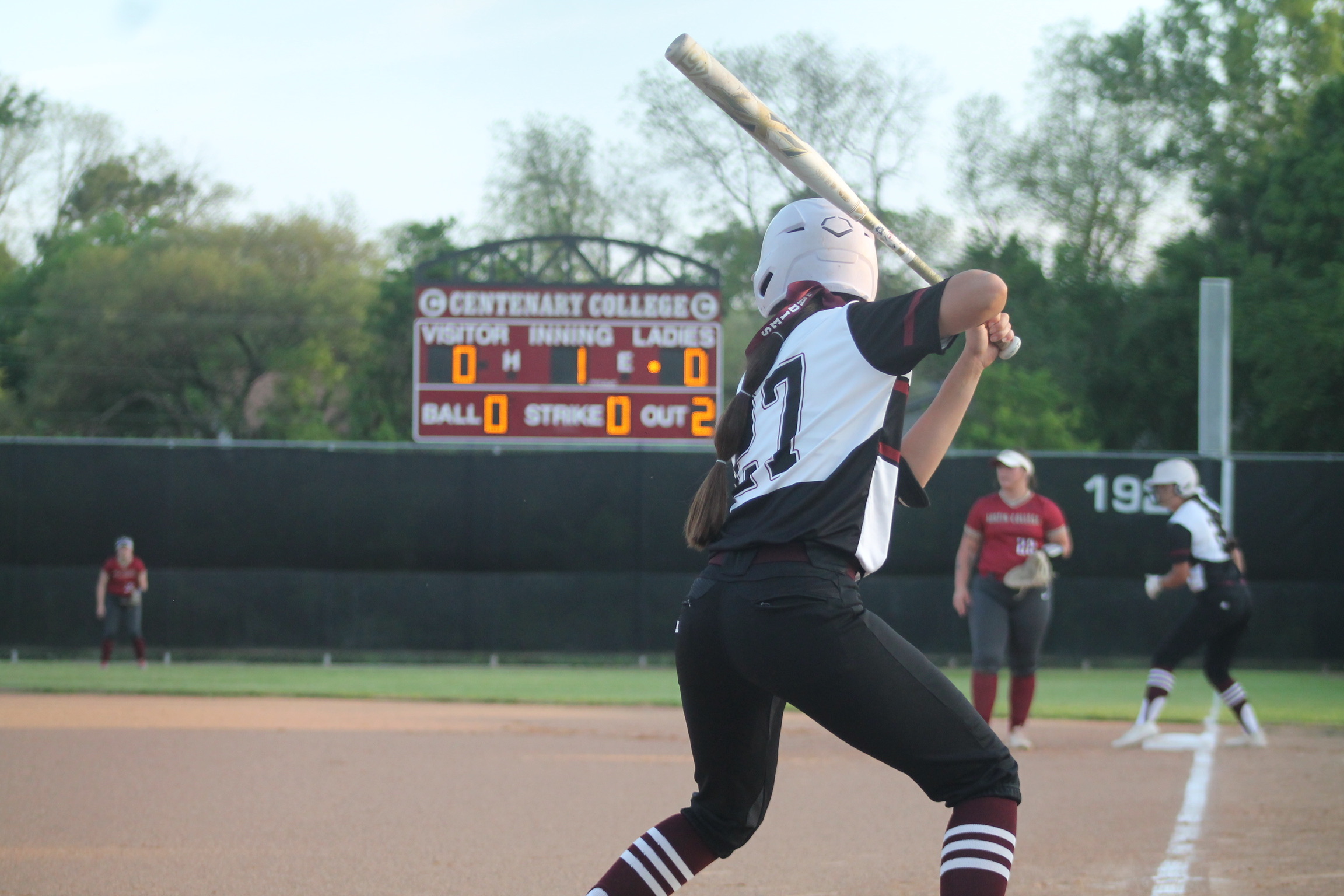Senior IB Isabelle Dominguez tied her career single-game high with four RBI in game two of Saturday's DH.