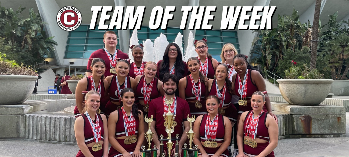 Competitive Cheer Selected as "Team of the Week"