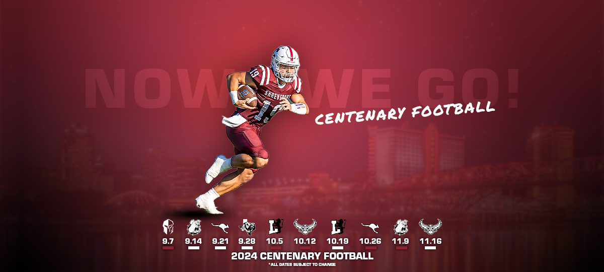 The 2024 Centenary Football Schedule was announced on Sunday.