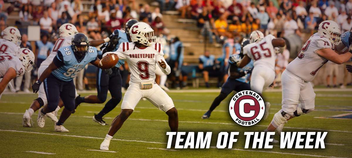 Football Selected as "Team of the Week"