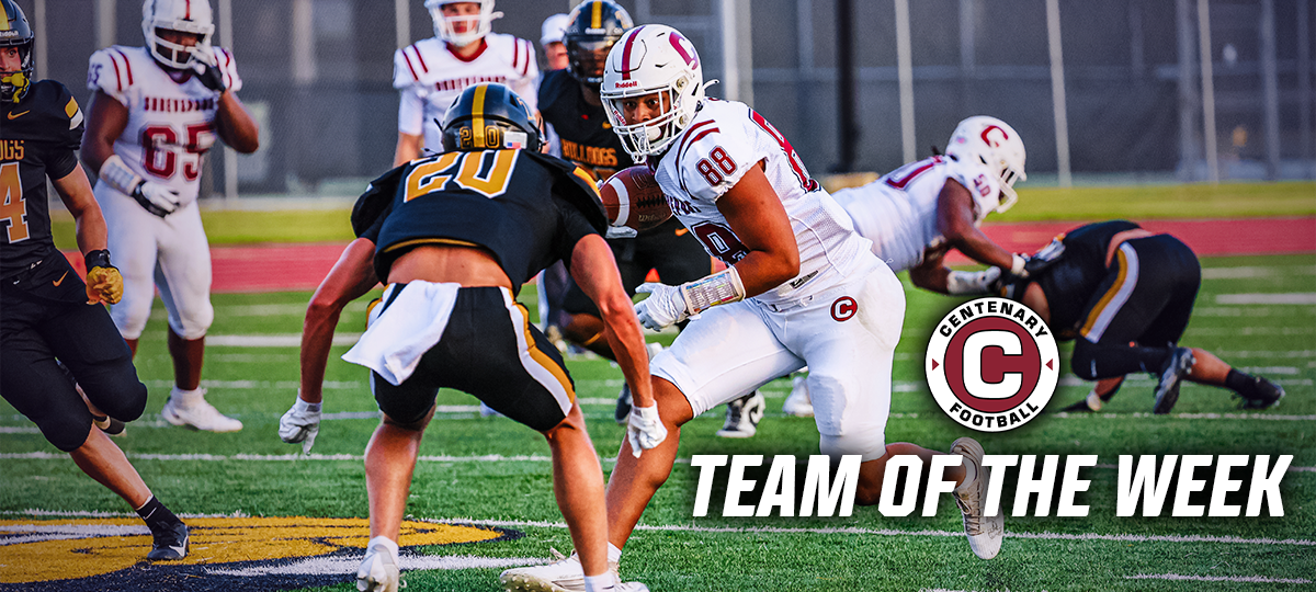 Football Selected as "Team of the Week"