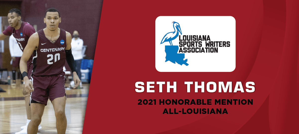 Seth Thomas Named Honorable Mention All-Louisiana