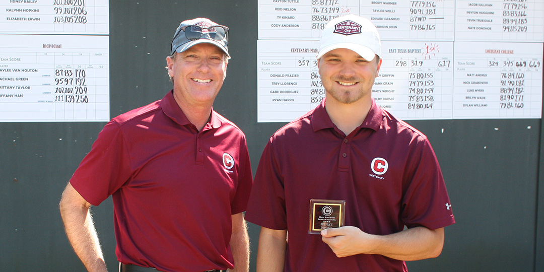 Balcerowicz Finishes Second to Lead Centenary Golf at Hal Sutton Invite