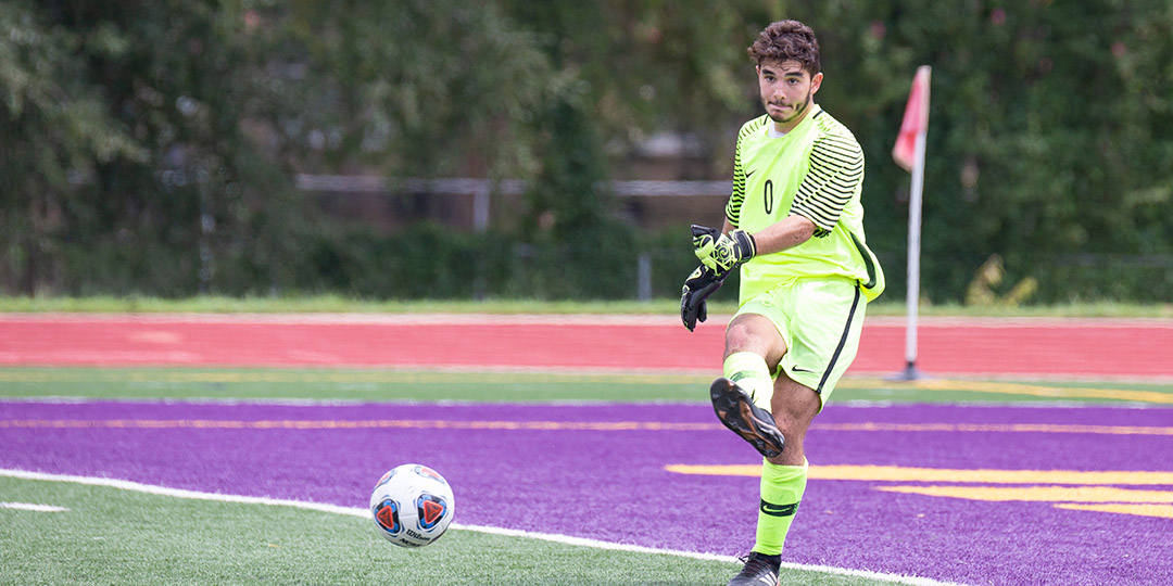 Freshman goalie Sami Borchalli leads the Southern Collegiate Athletic Conference with 34 saves on the year.