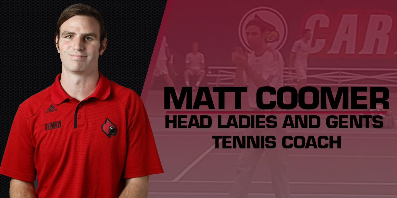 Matt Coomer Named Ladies and Gents Tennis Coach