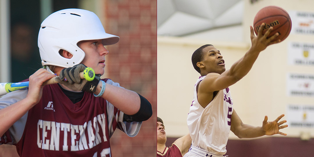 Ladies Softball’s Dunn, Gents Basketball’s Kirkendoll Named Centenary Male and Female Athlete of the Year