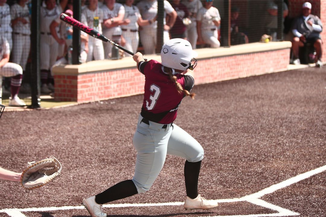 Freshman 2B Catherine Stokes was 4-4 on Friday in the Ladies' 11-0 romp over Southwestern.