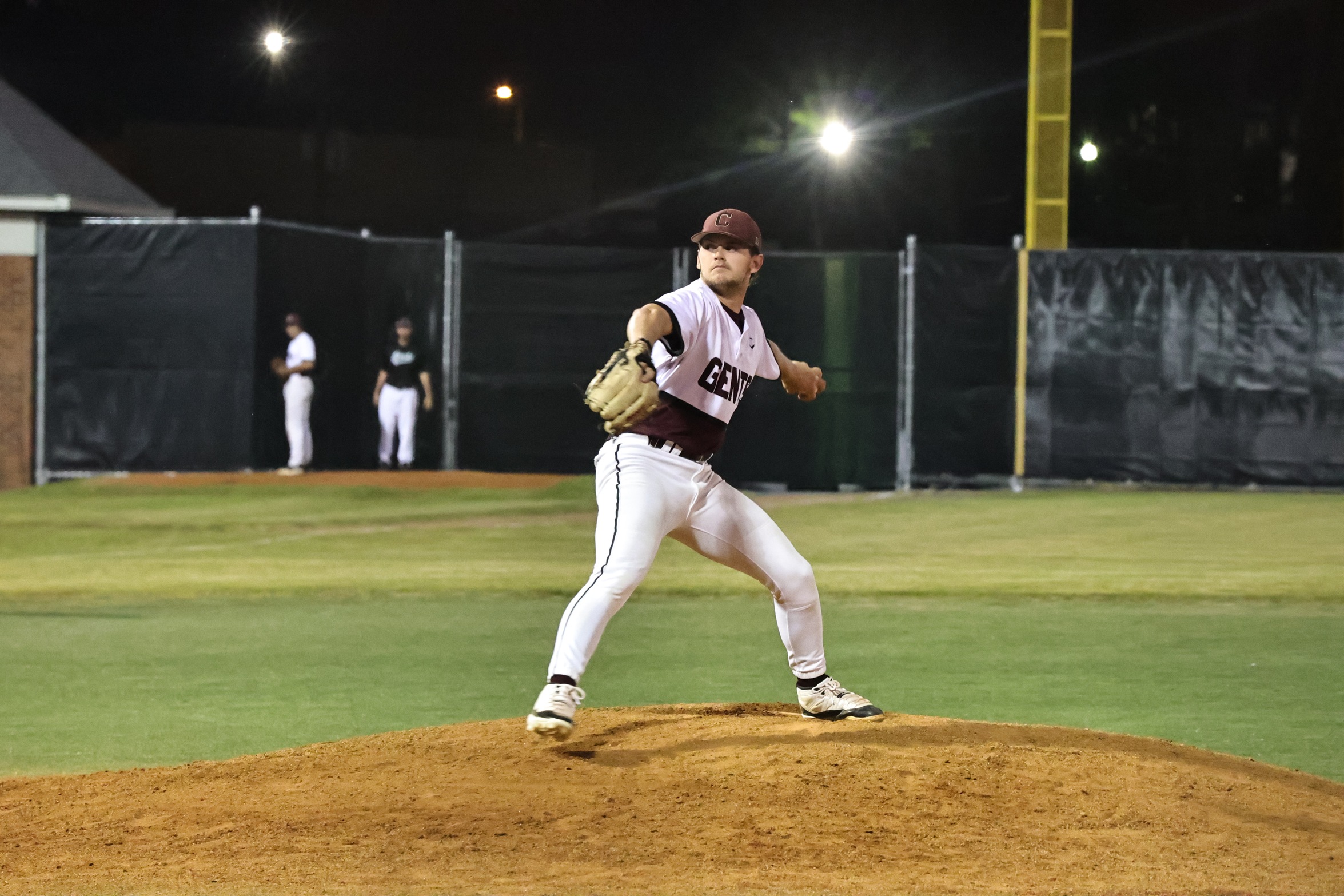 Sophomore LHP Cody Myers went the distance and recorded 10 K's on Friday night.