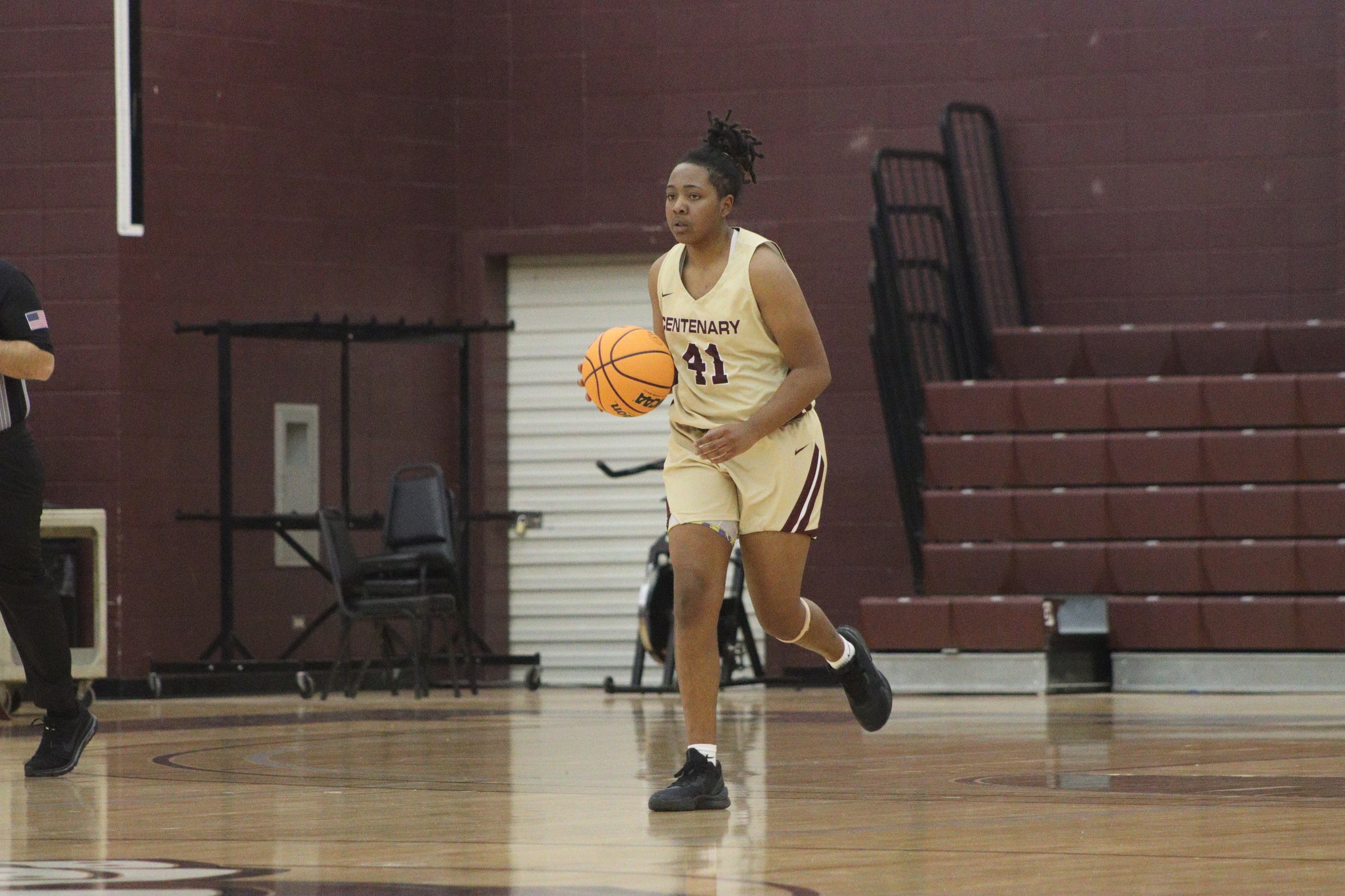 Dymon Drumgo helped lead the Ladies to a big SCAC win on Friday evening at home.