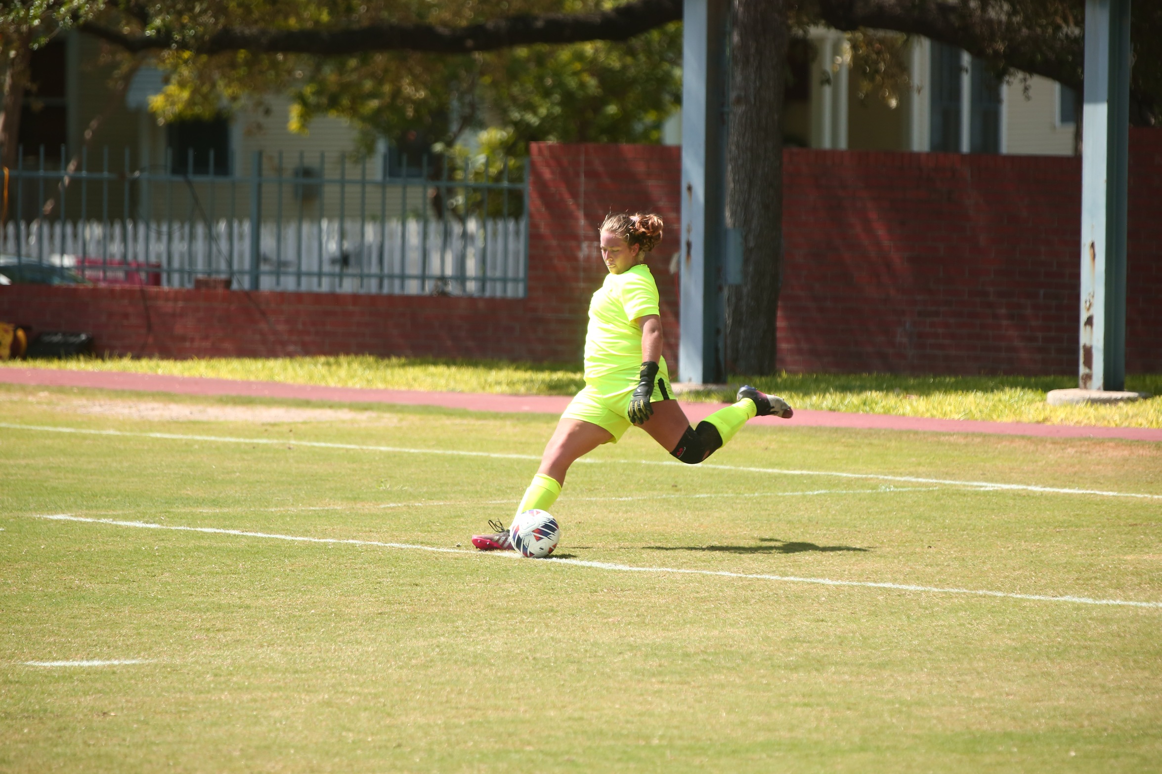 GK Madison Ersoff and the Ladies will face Dallas on Sunday in their season finale.