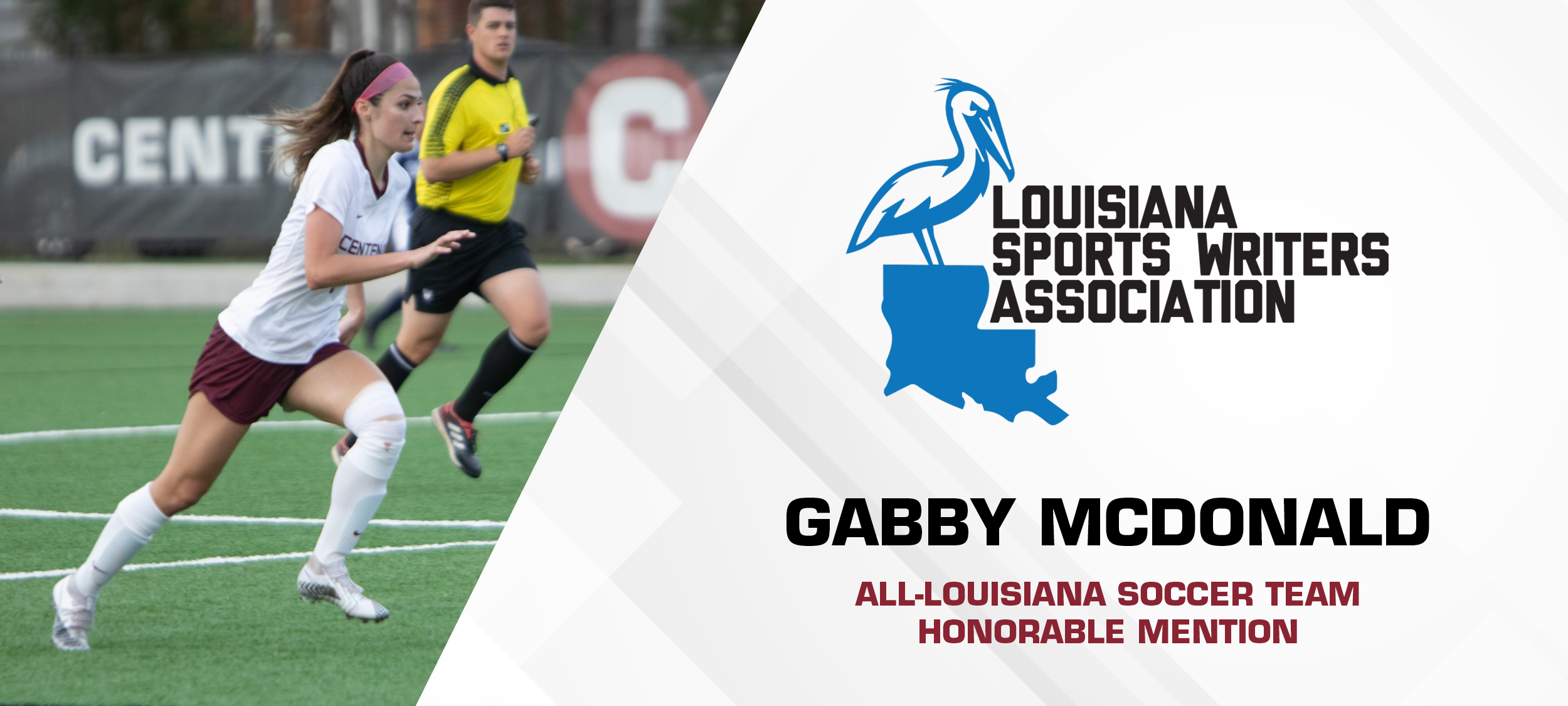 Gabby McDonald Earns Honorable-Mention All-Louisiana Honors