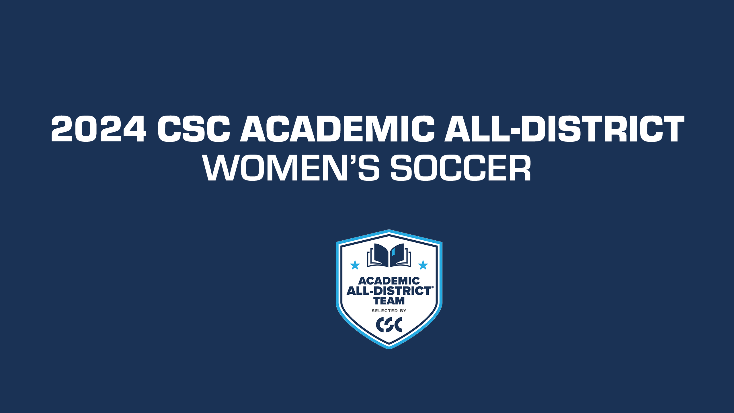 Cooley And Zeller Earn CSC Academic All-District Honors