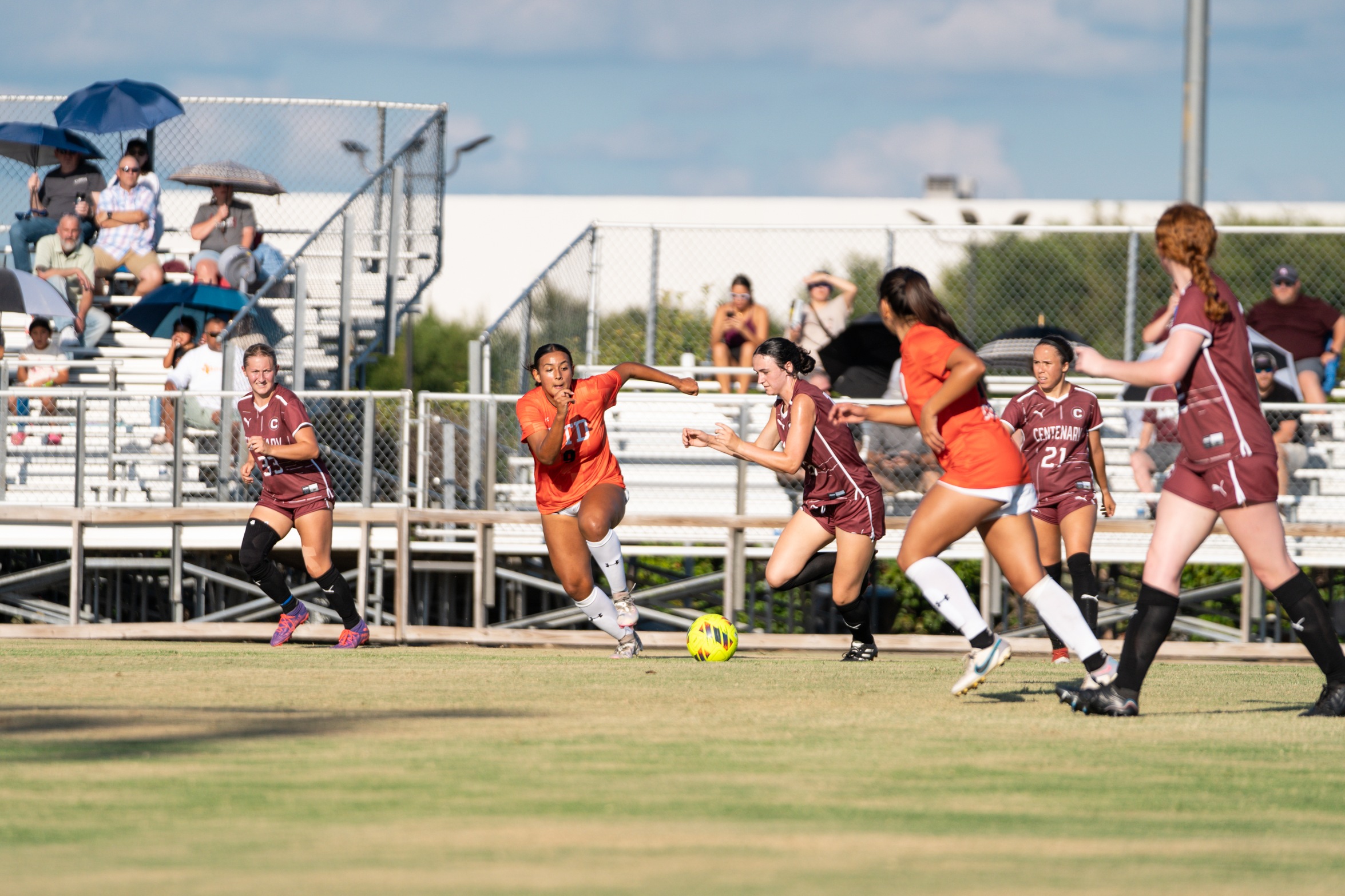 The Ladies hit the road this weekend for two non-conference matches. 

PHOTO: Dylan Kuester