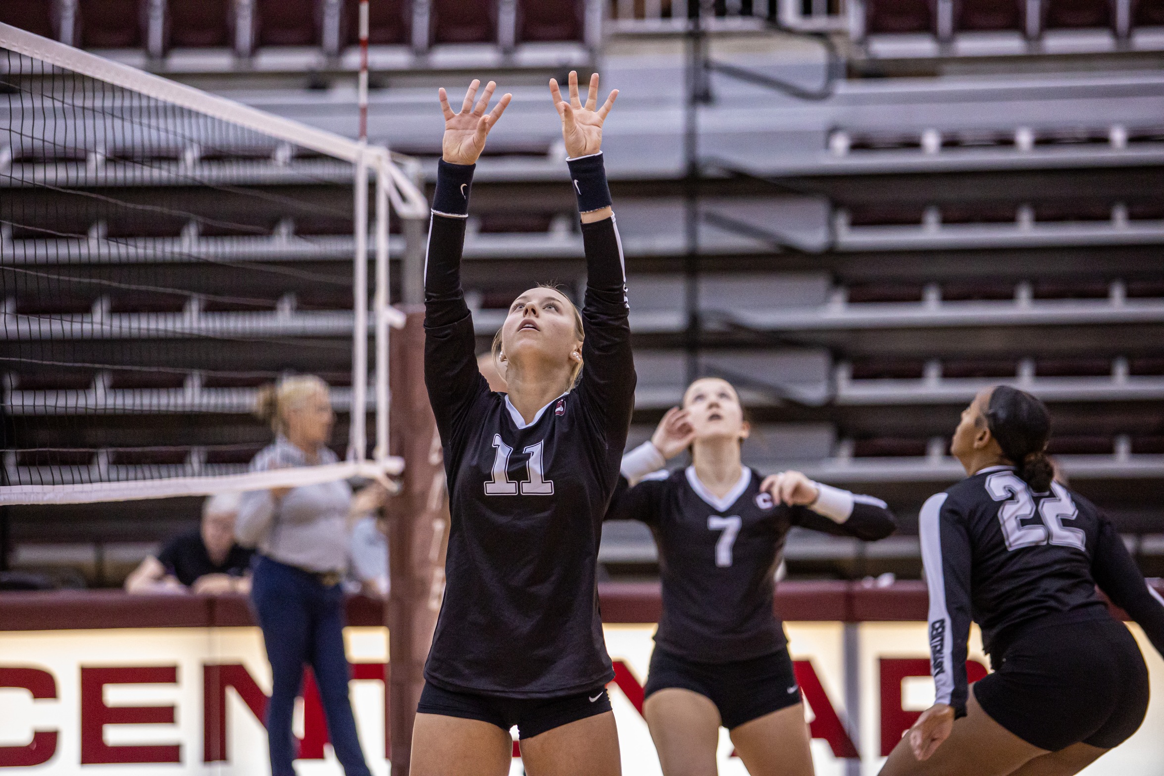 Junior LB Daly Nagot (Benton, La.) posted a season-best 15 digs on Sunday against Dallas.