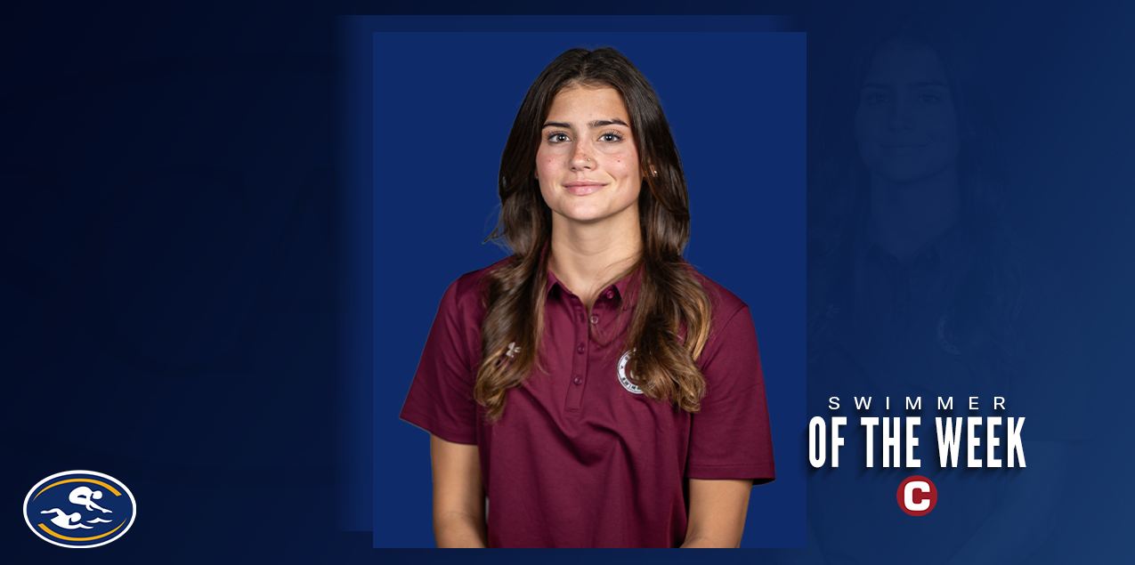 Reece Esser Named SCAC Women's Swimmer of the Week