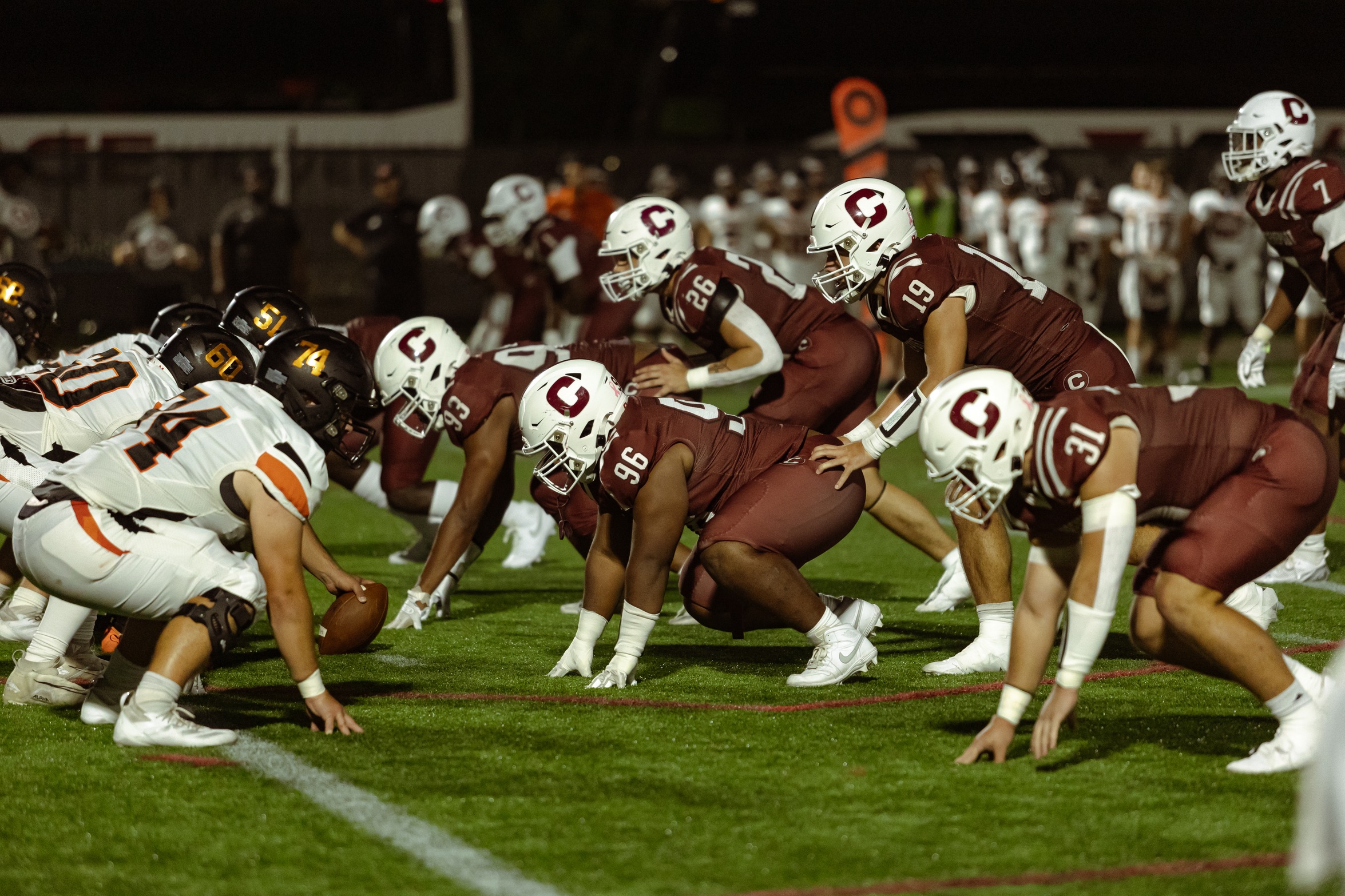 The Gents picked up a 41-21 Homecoming win on Saturday night over Austin College.

PHOTO: Isabell Gonzales