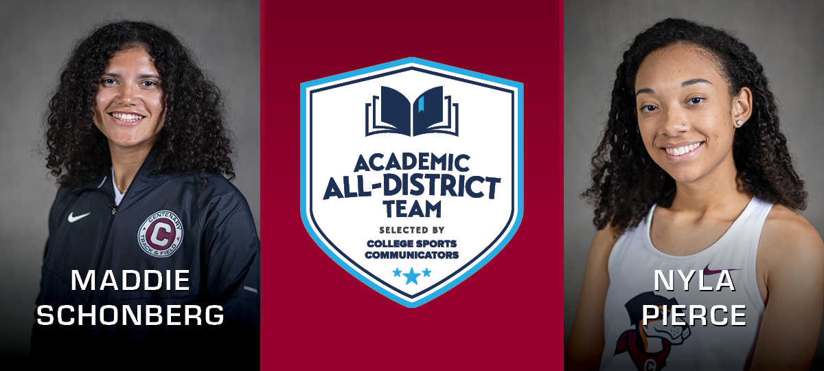 Pierce And Schonberg Named To CSC Academic All-District® Women's Track & Field Team