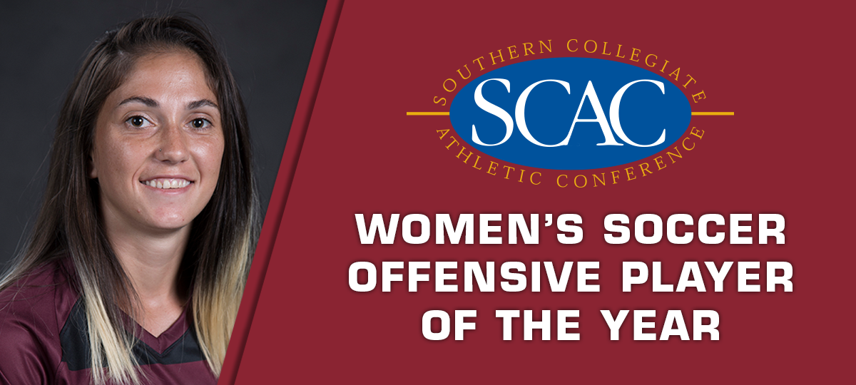 Women's Soccer Places Four On 2019 All-SCAC Team; Migui Boldrin Named Offensive Player of the Year